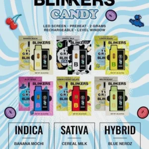 Blinkers Vape 2G Candy Disposables